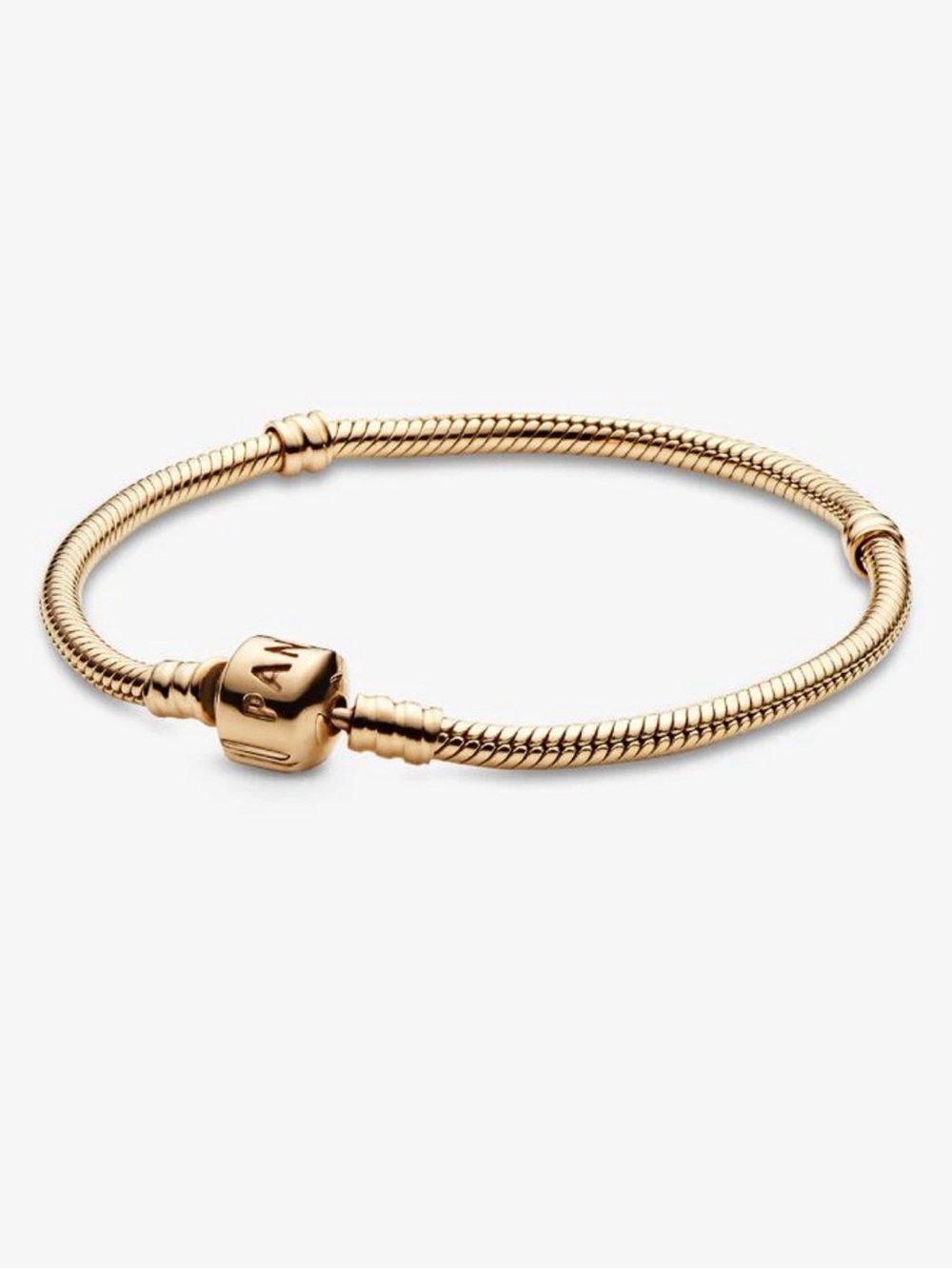 Authentic Pandora Moments Snake Chain Bracelet